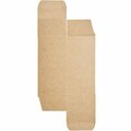 Lavex 3'' x 3'' x 3'' Kraft Reverse Tuck Carton, 250PK 442BOX53RTL